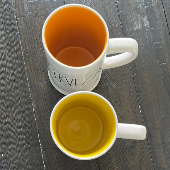 White Ceramic Mug Set Rae Dunn - Picture 3 of 3